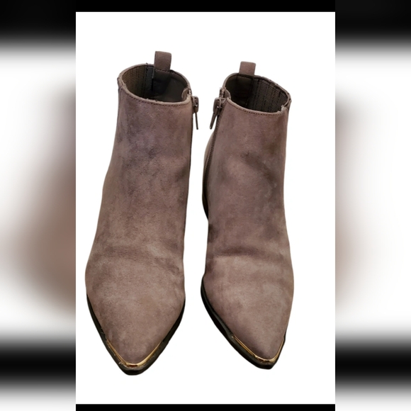 Suede Booties - Picture 2 of 5